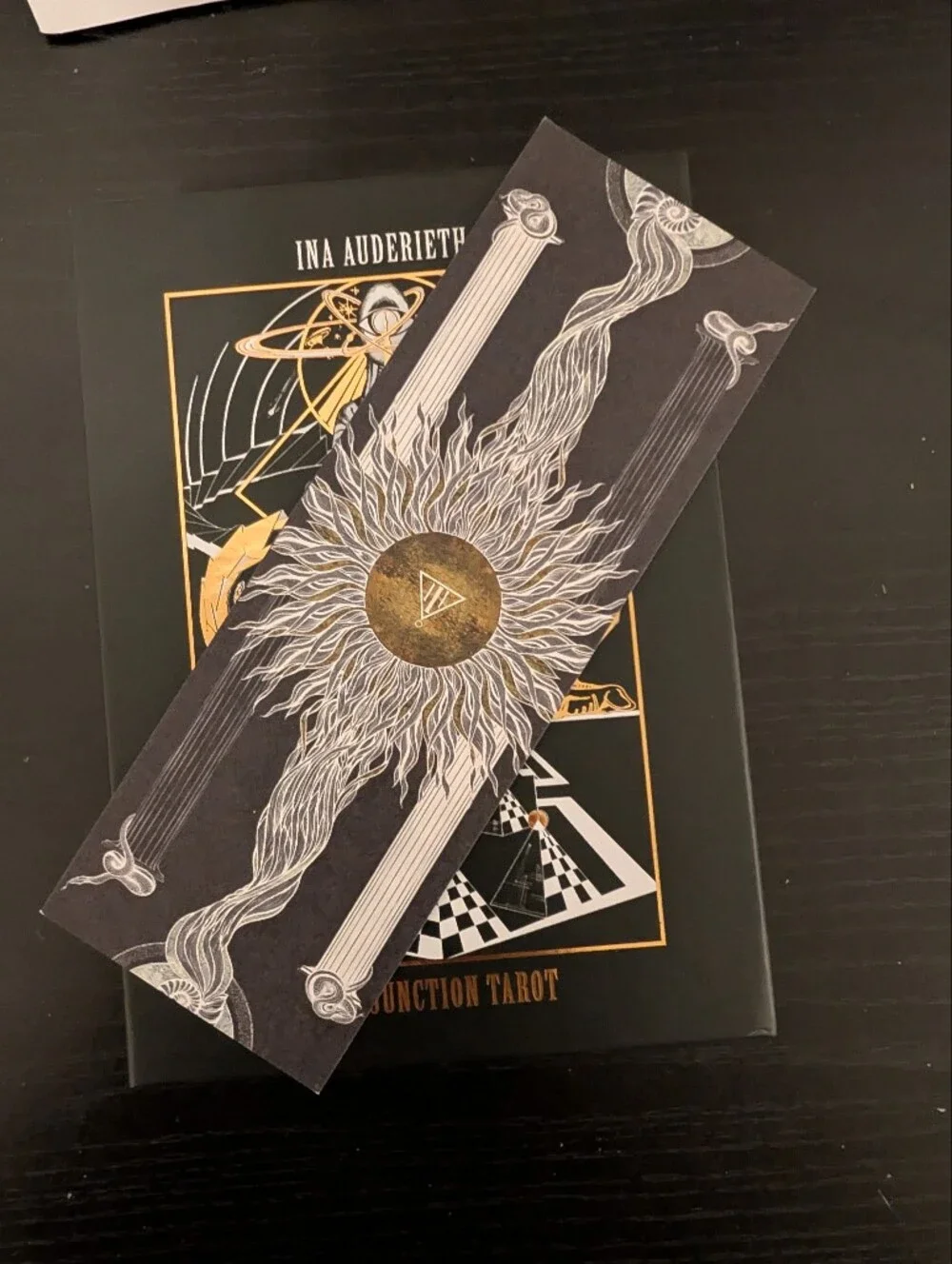 Conjunction Tarot Deck By Ina Auderieth with Signed Numbered Art Book